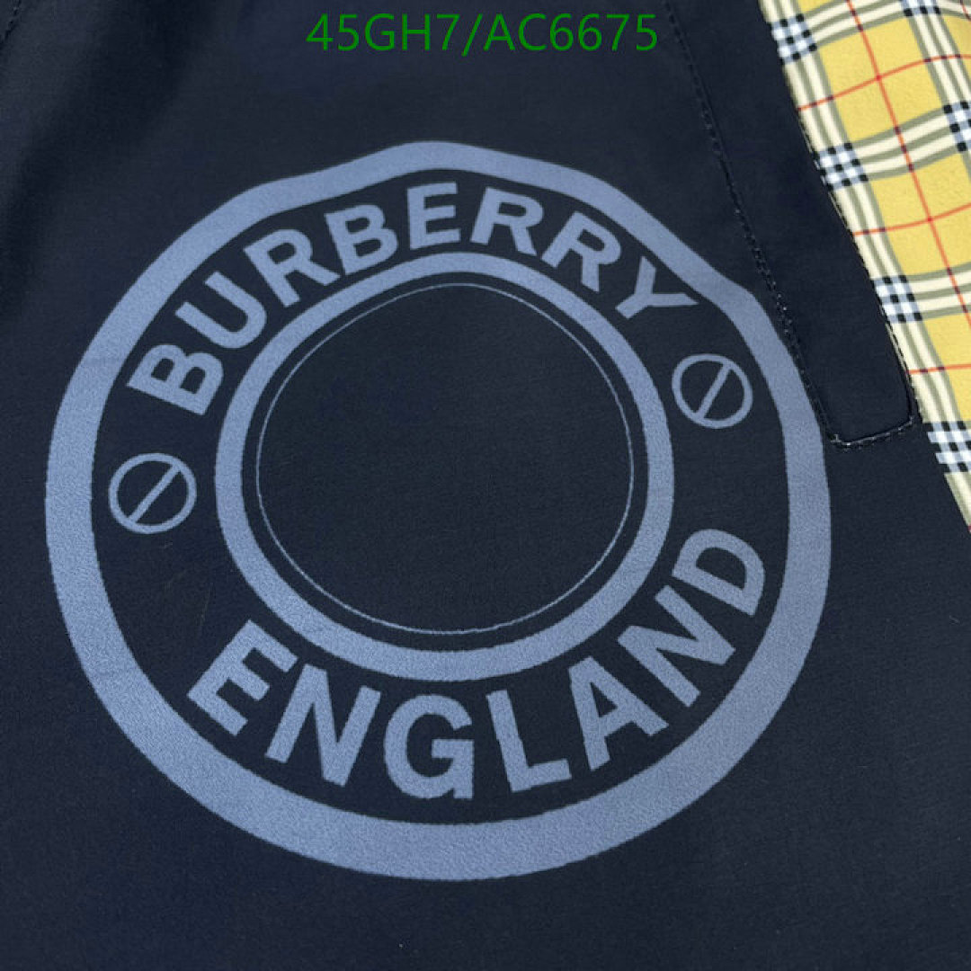 Burberry-Clothing Code: AC6675 $: 45USD