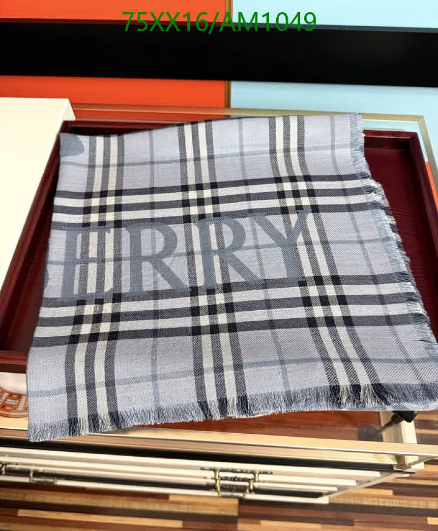 Burberry-Scarves Code: AM1049 $: 75USD