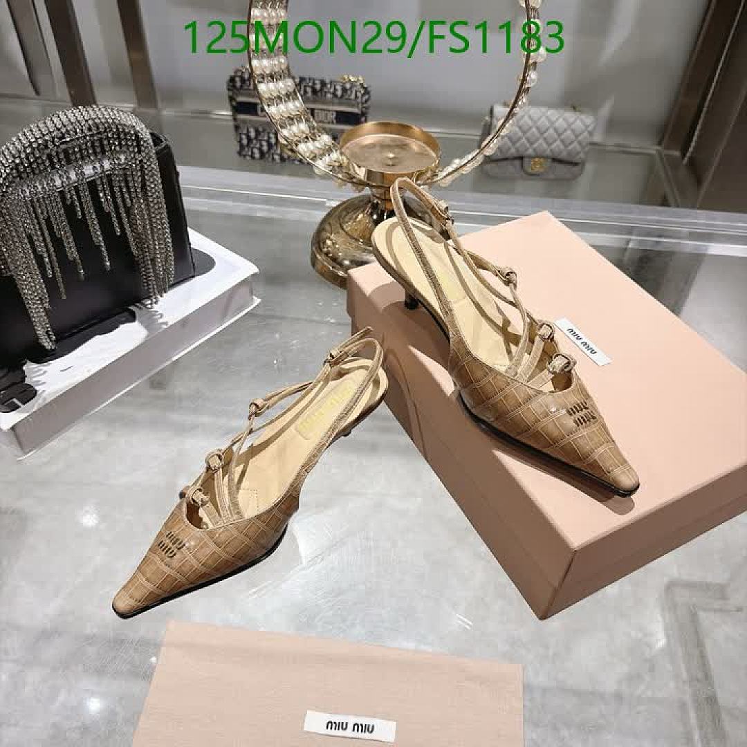 Miu Miu-Women Shoes Code: FS1183 $: 125USD