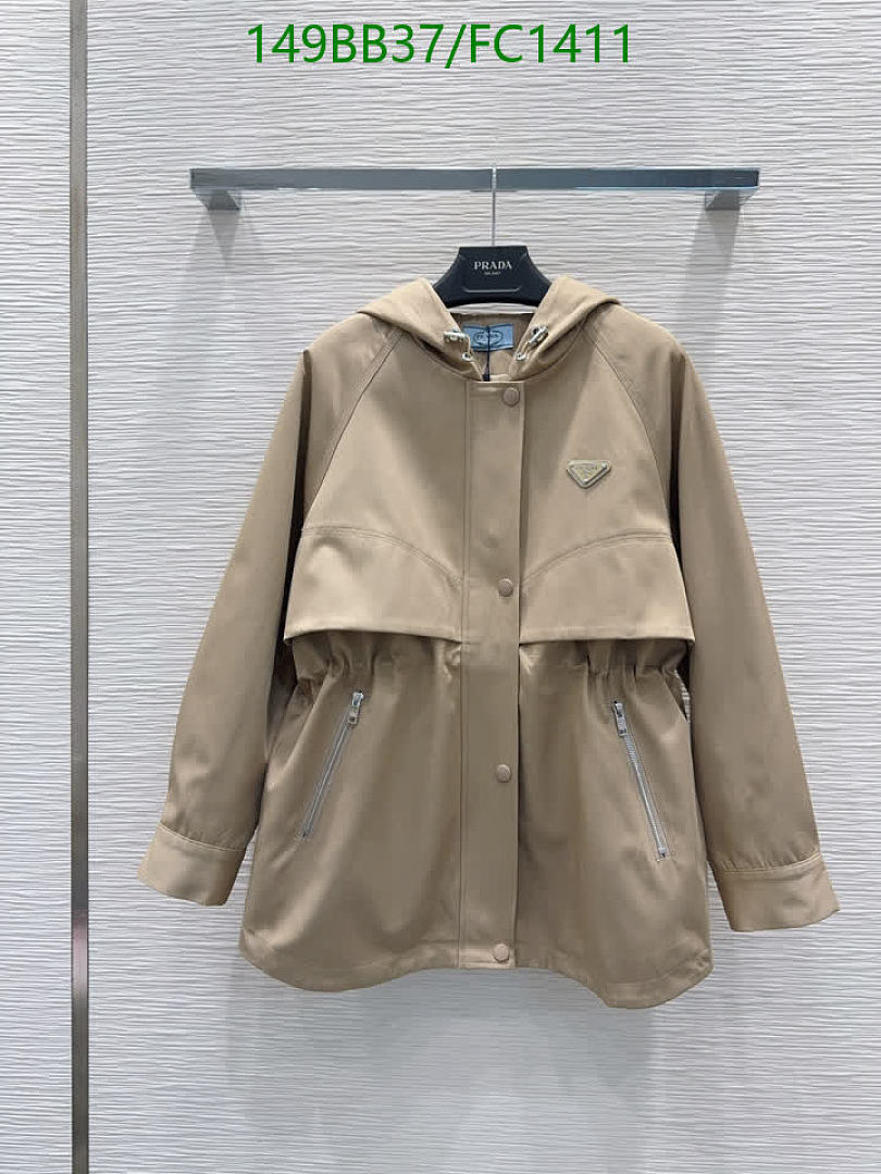 Prada-Clothing Code: FC1411 $: 149USD
