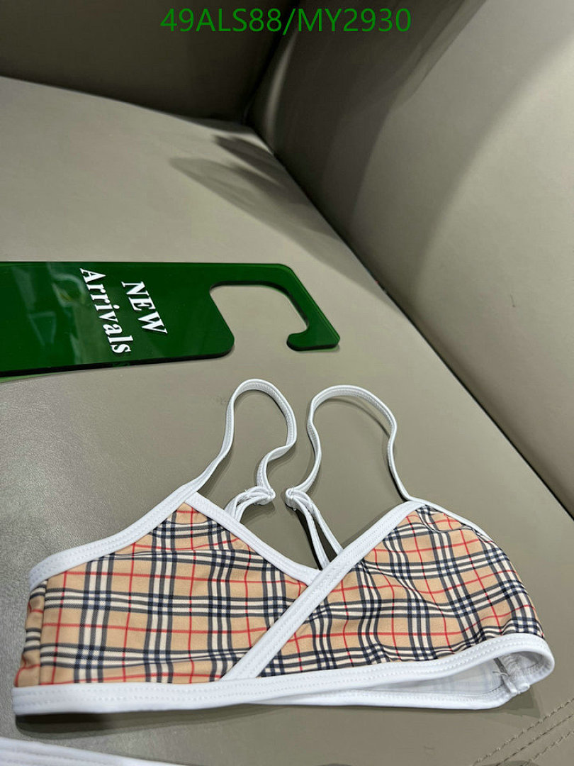 Burberry-Clothing（Kids） Code: MY2930 $: 49USD