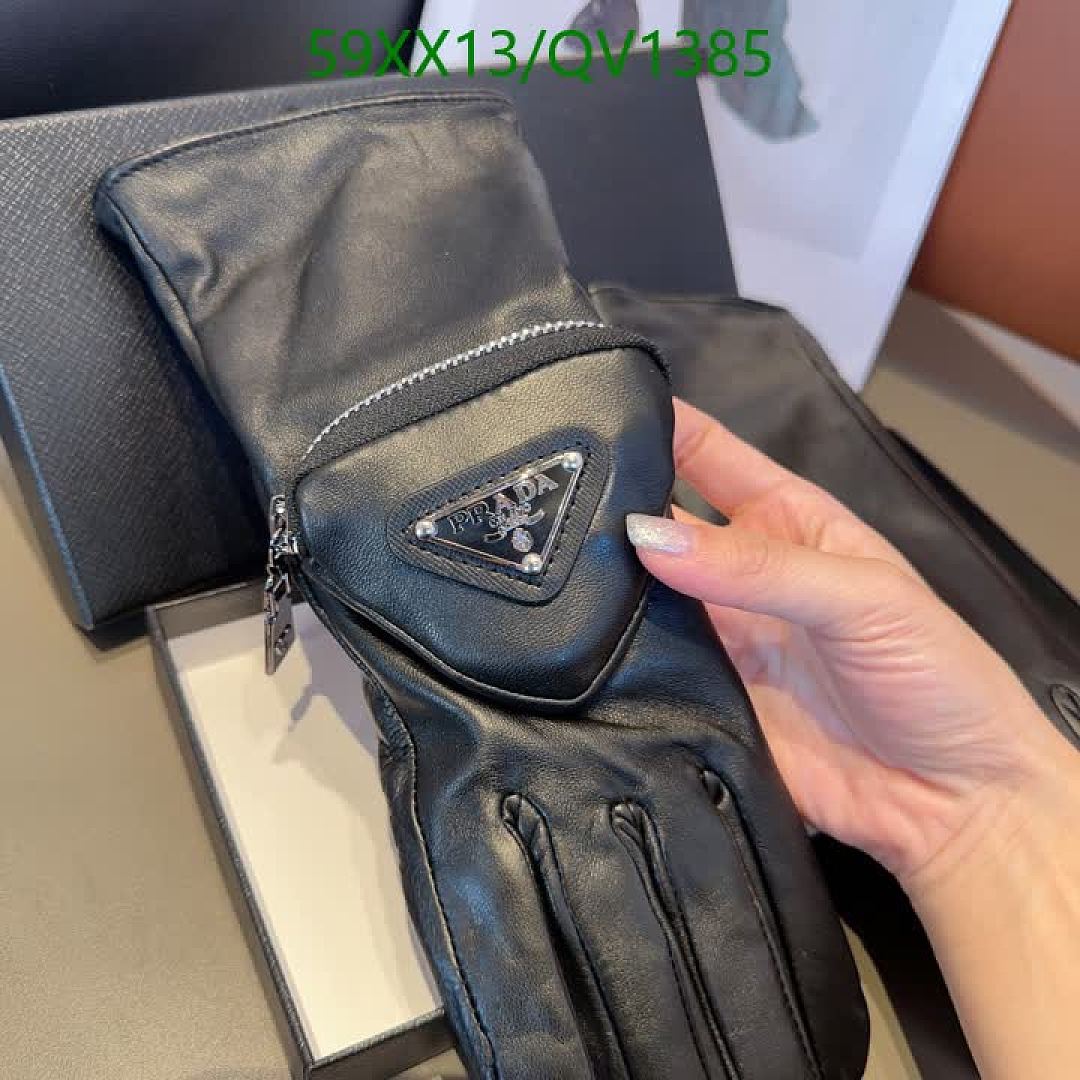 Prada-Gloves Code: QV1385 $: 59USD