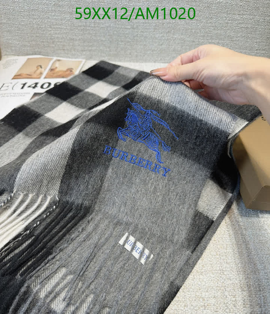 Burberry-Scarves Code: AM1020 $: 59USD
