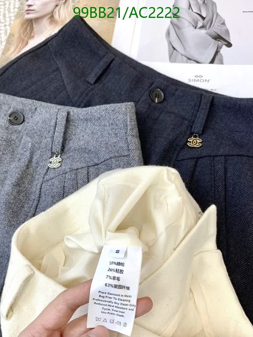 Chanel-Clothing Code: AC2222 $: 99USD