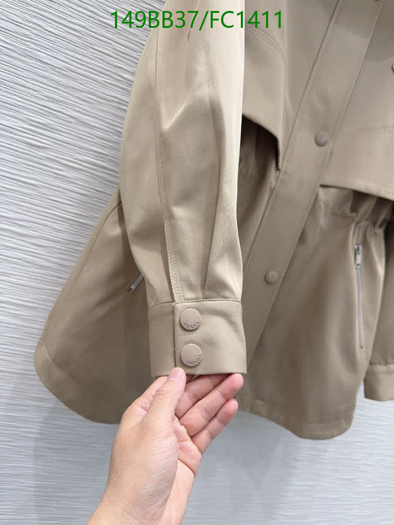 Prada-Clothing Code: FC1411 $: 149USD