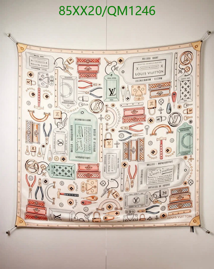 LV-Scarves Code: QM1246 $: 85USD
