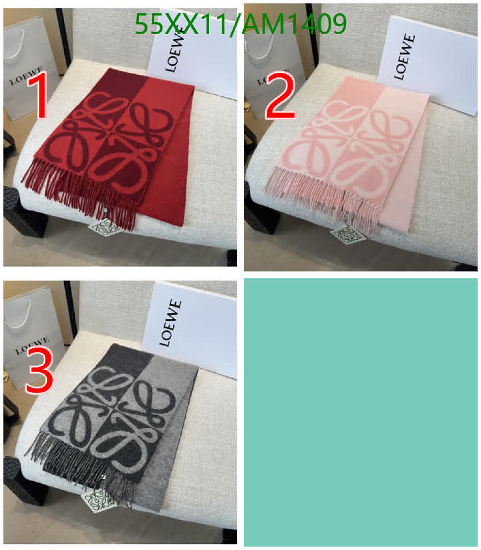 Loewe-Scarves Code: AM1409 $: 55USD