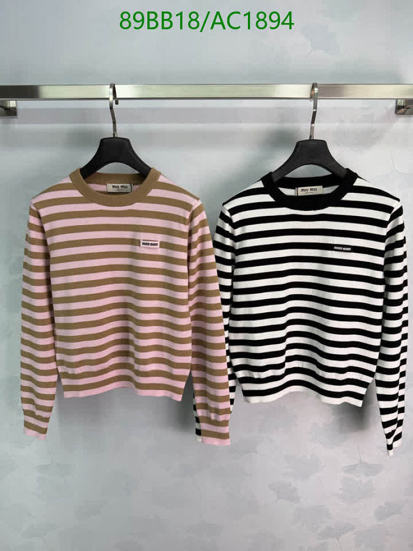 Miu Miu-Clothing Code: AC1894 $: 89USD