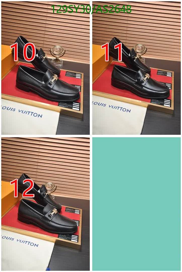 LV-Men shoes Code: AS2648 $: 129USD