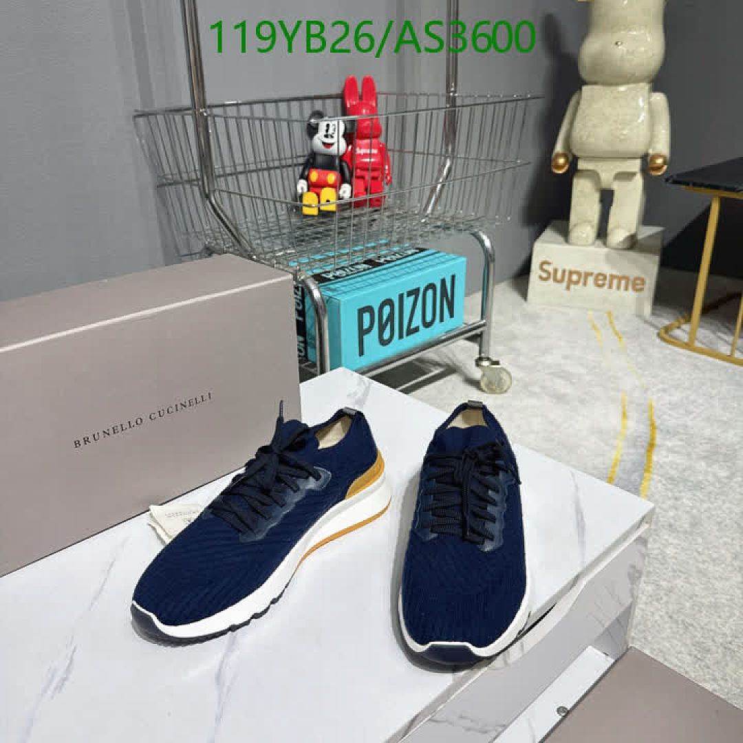 Brunello Cucinelli-Men shoes Code: AS3600 $: 119USD