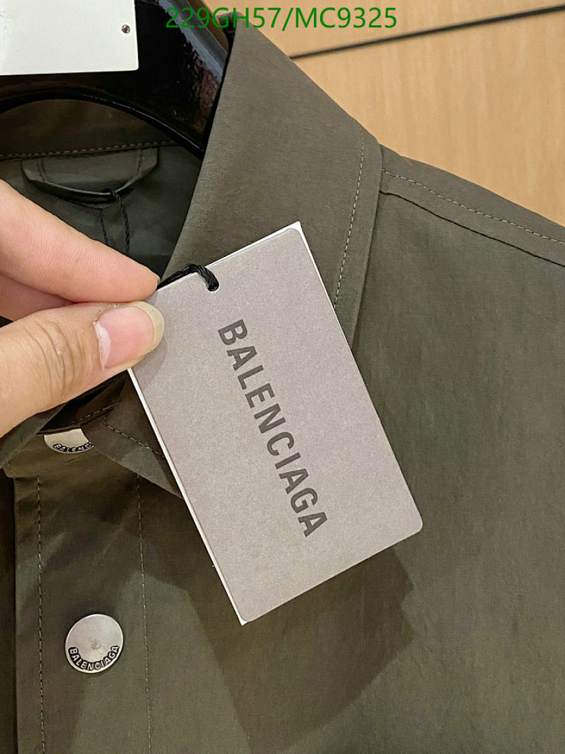 Balenciaga-Clothing Code: MC9325 $: 229USD