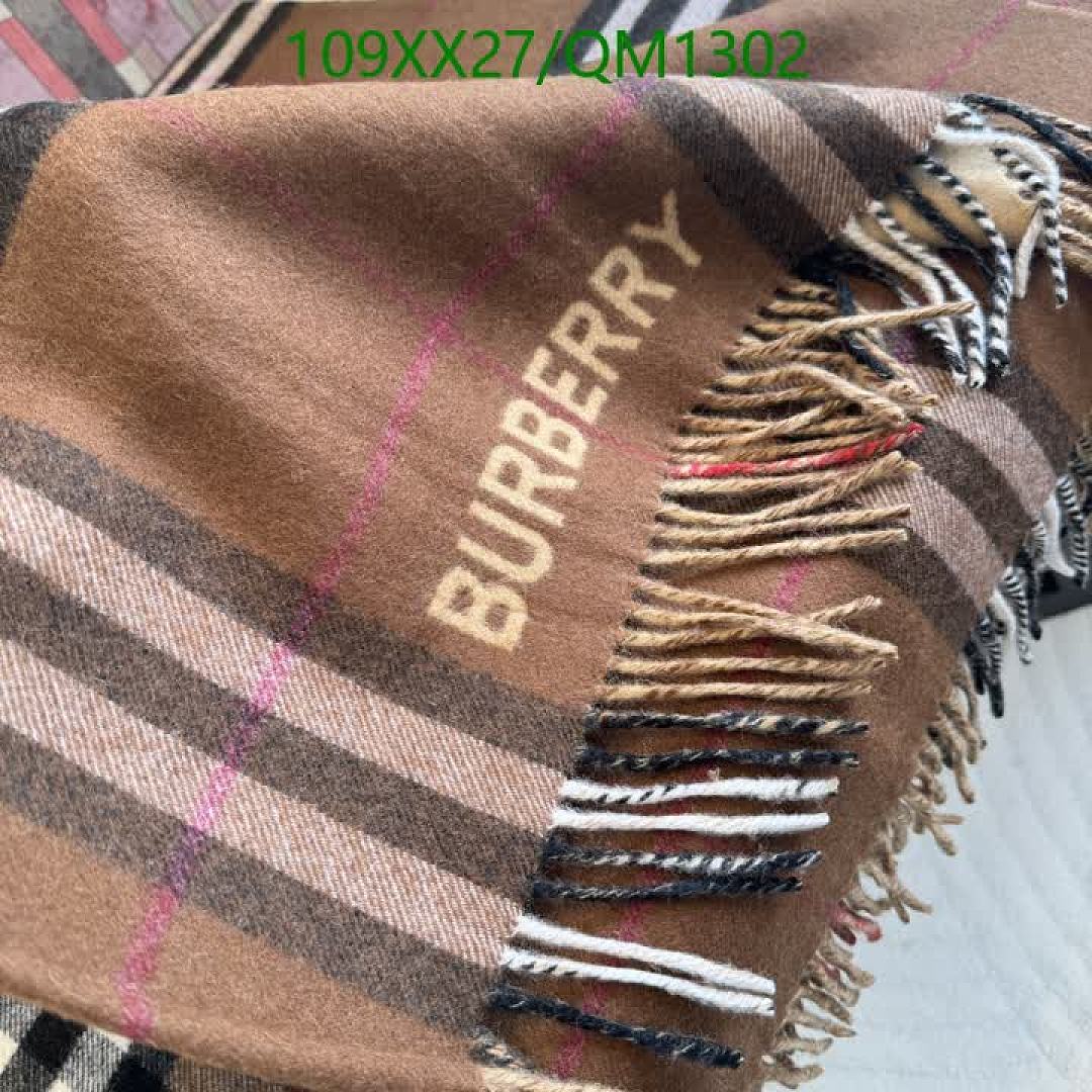 Burberry-Scarves Code: QM1302 $: 109USD
