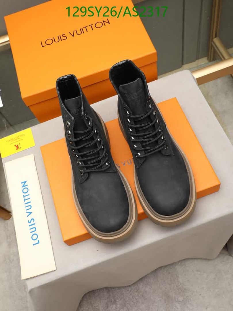 LV-Men shoes Code: AS2317 $: 129USD