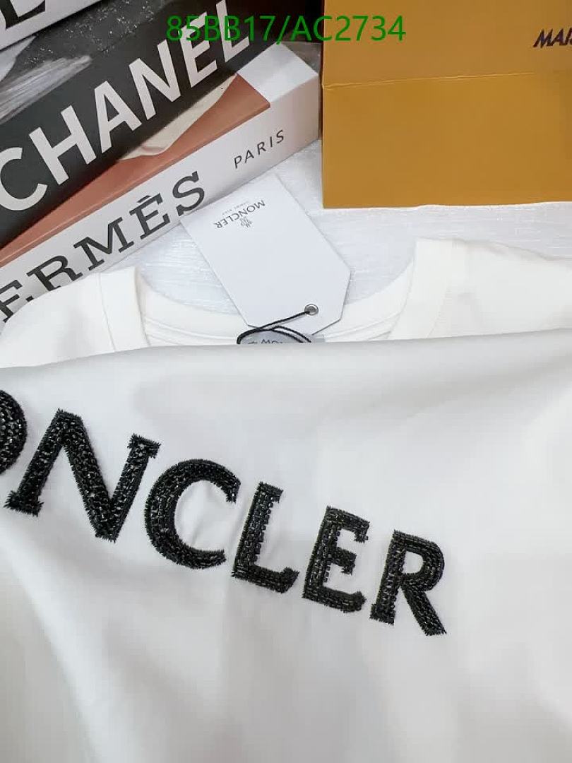 Moncler-Clothing Code: AC2734 $: 85USD