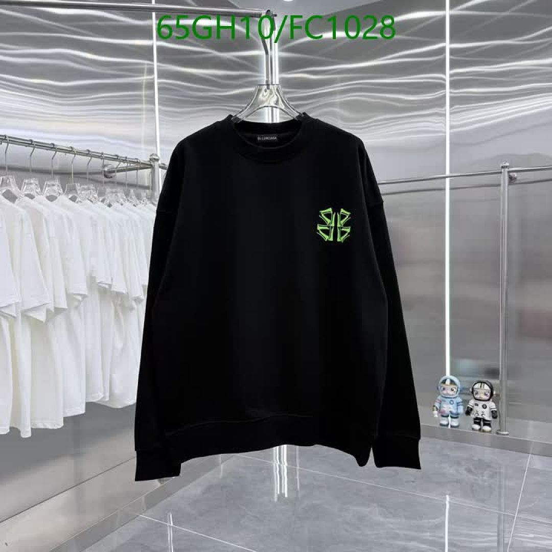 Balenciaga-Clothing Code: FC1028 $: 65USD