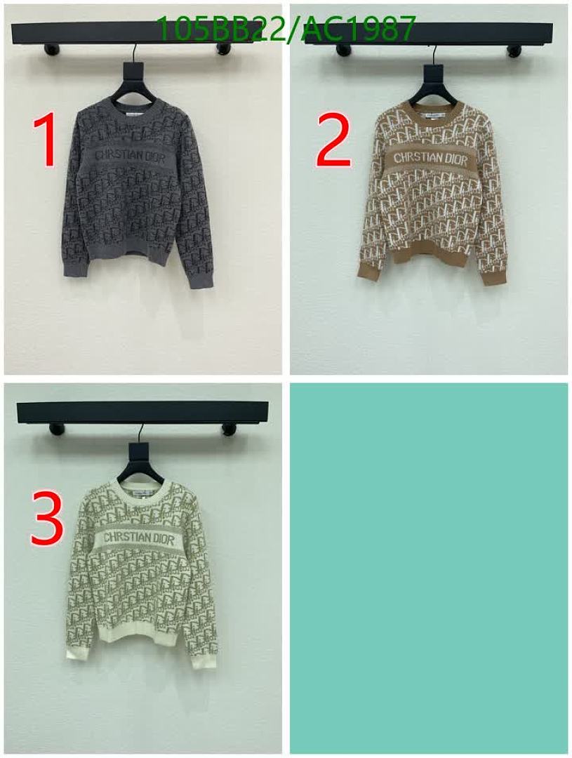 Dior-Clothing Code: AC1987 $: 105USD