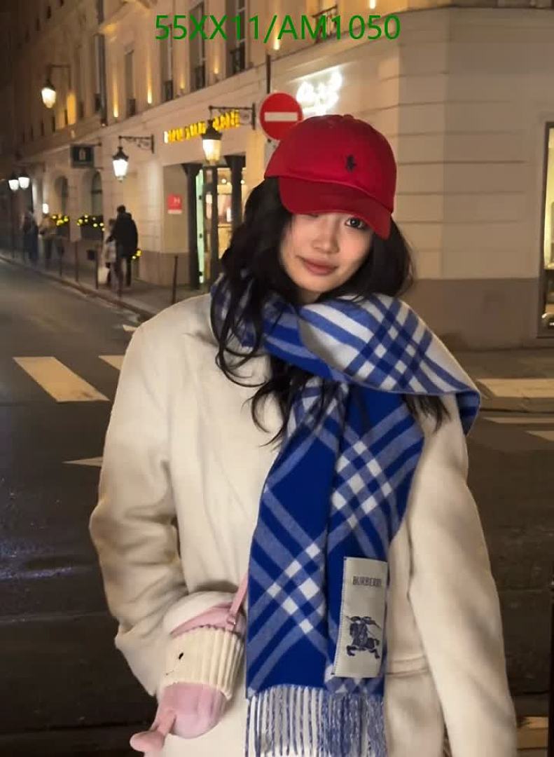 Burberry-Scarves Code: AM1050 $: 55USD