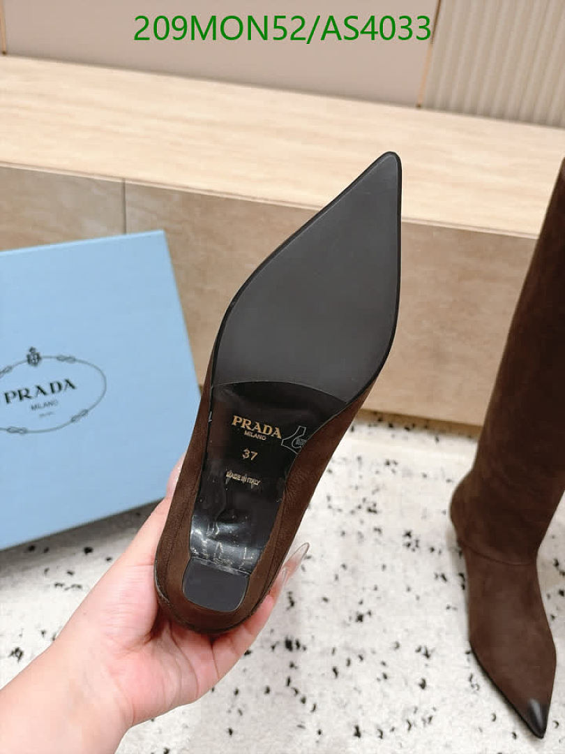 Prada-Women Shoes Code: AS4033 $: 209USD