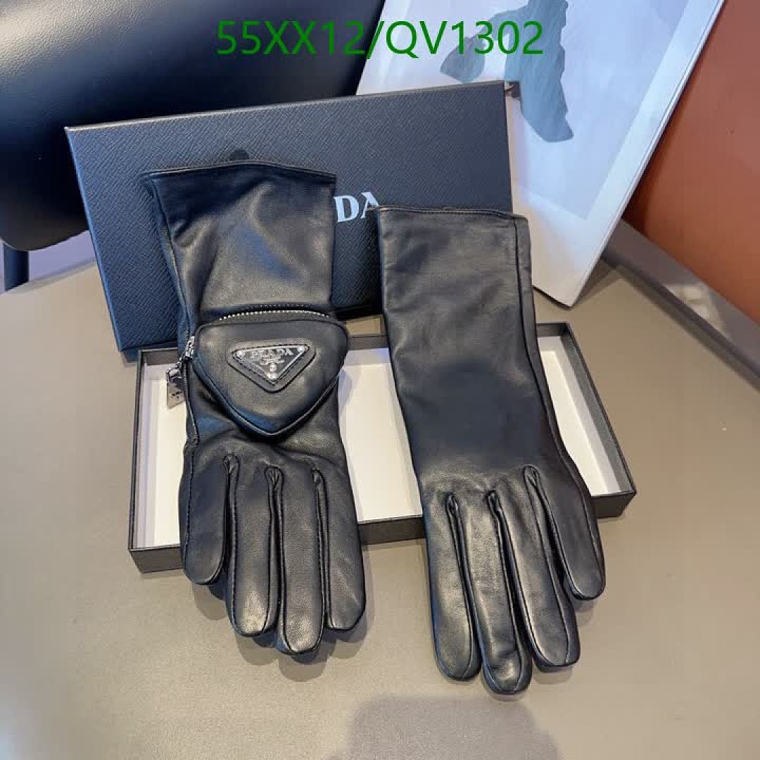 Prada-Gloves Code: QV1302 $: 55USD