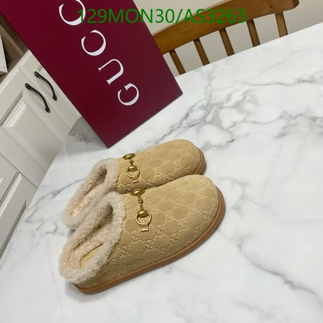 Gucci-Women Shoes Code: AS3263 $: 129USD
