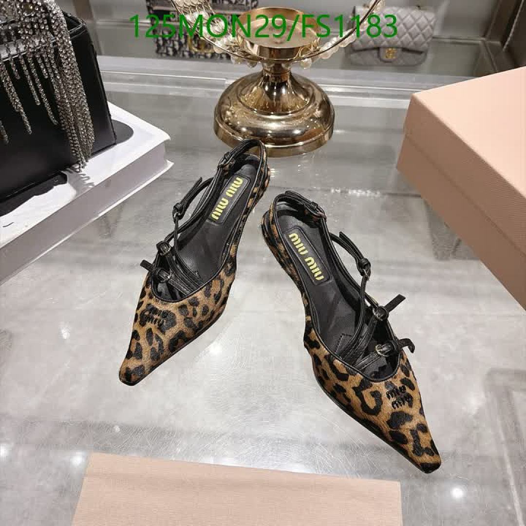 Miu Miu-Women Shoes Code: FS1183 $: 125USD