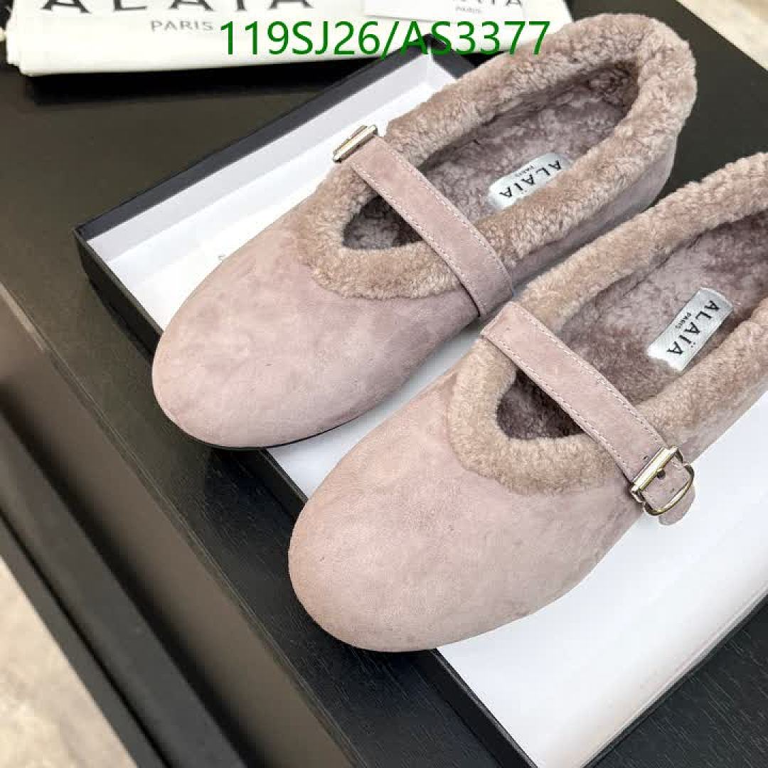 Alaia-Women Shoes Code: AS3377 $: 119USD
