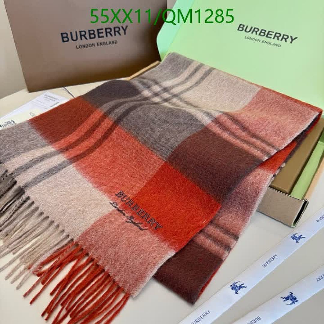 Burberry-Scarves Code: QM1285 $: 55USD
