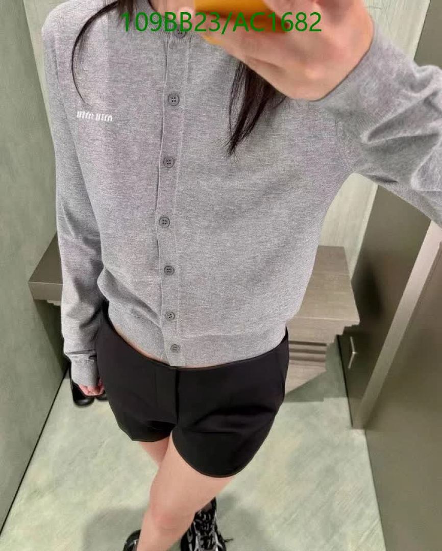 Miu Miu-Clothing Code: AC1682 $: 109USD
