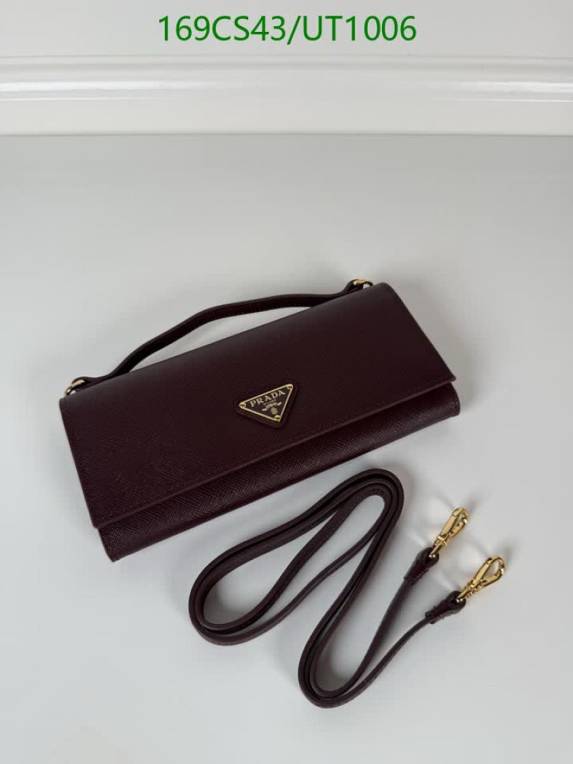 Prada-WalletsMirror Quality Code: UT1006 $: 169USD