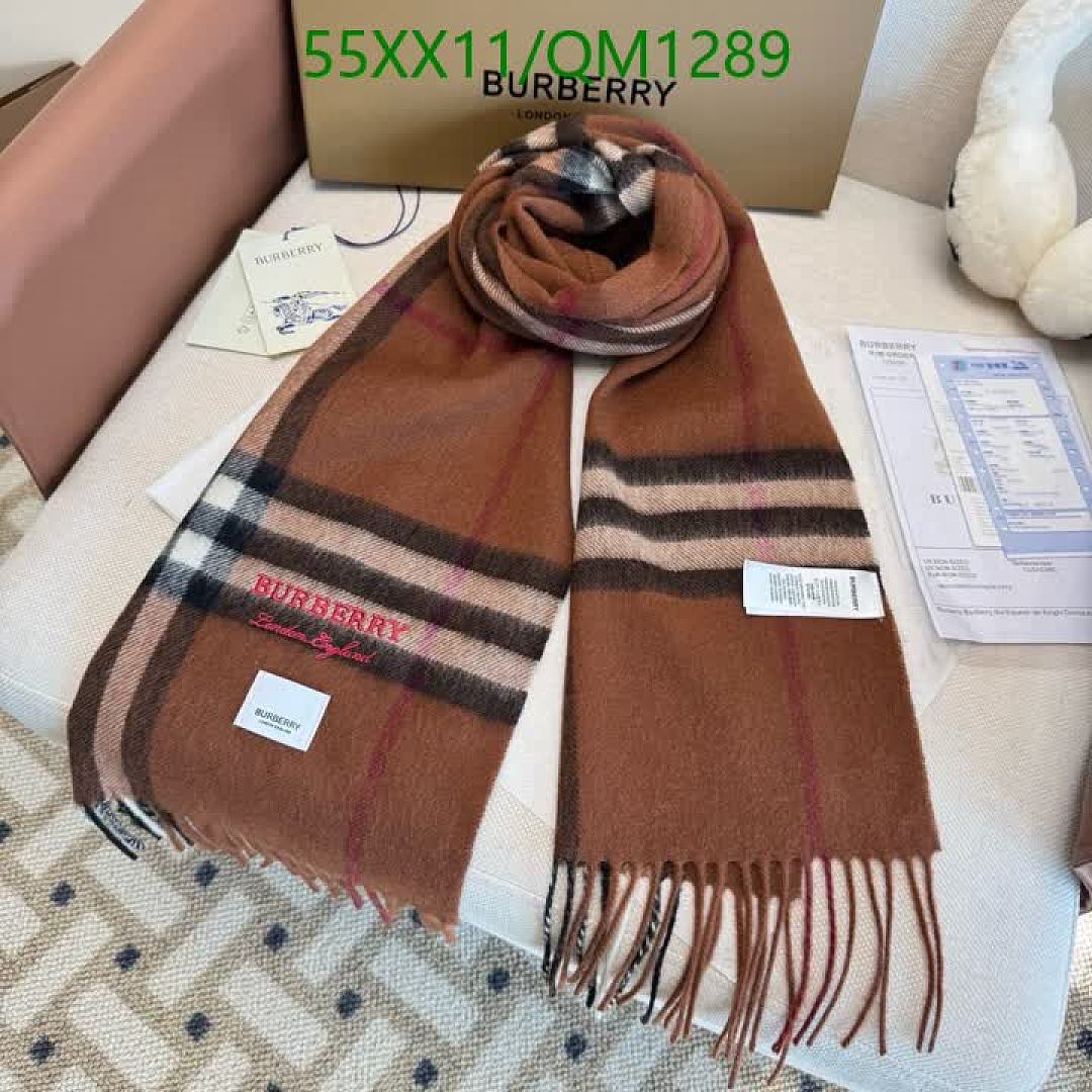 Burberry-Scarves Code: QM1289 $: 55USD