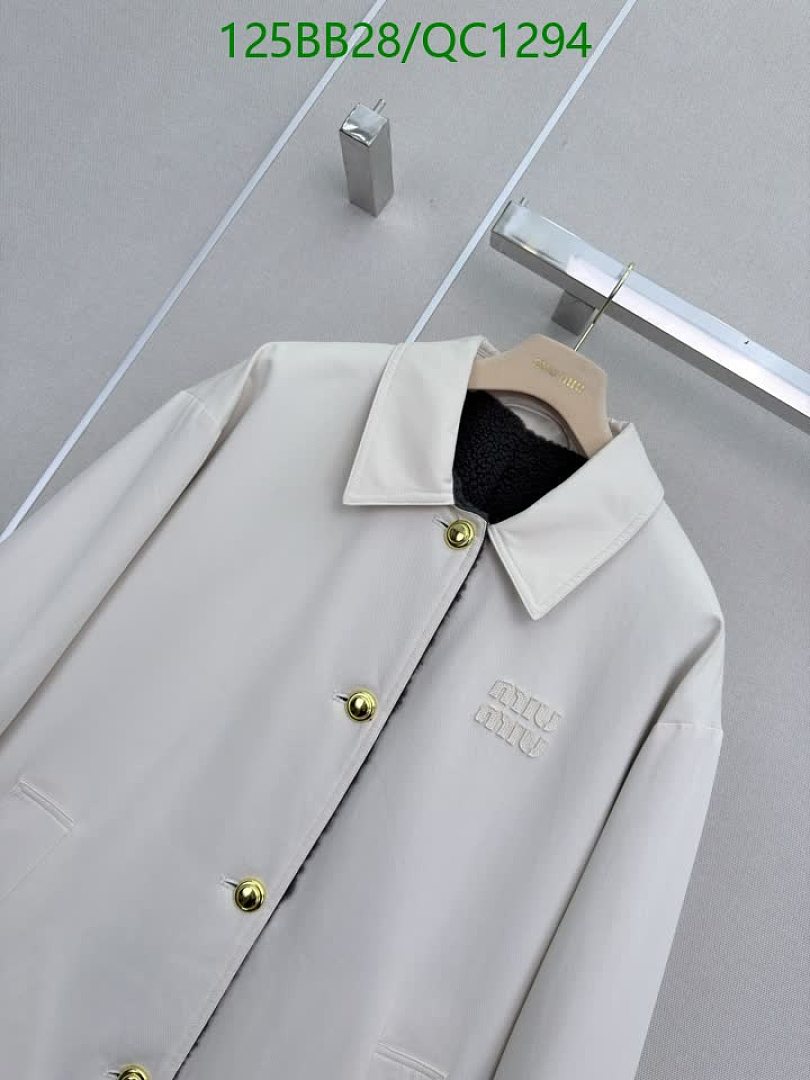 Miu Miu-Clothing Code: QC1294 $: 125USD