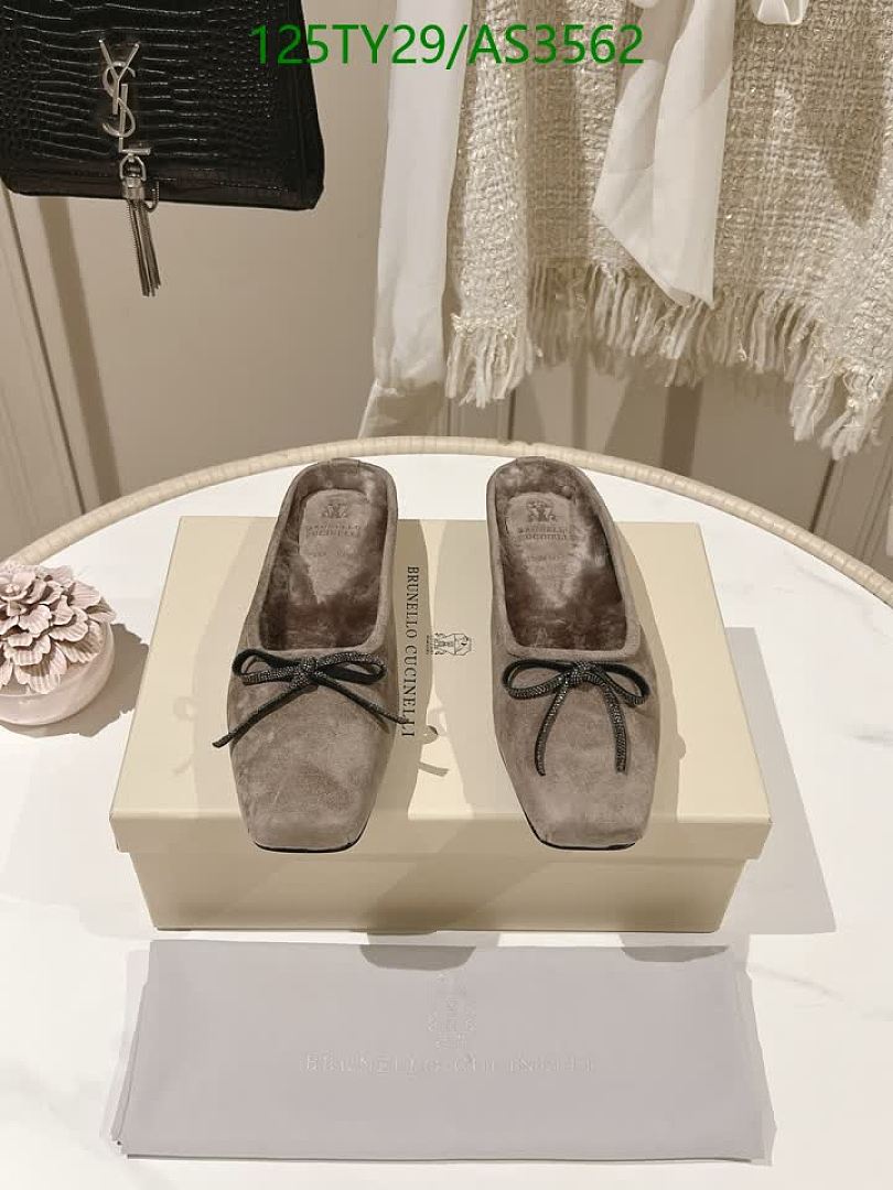 Brunello Cucinelli-Women Shoes Code: AS3562 $: 125USD