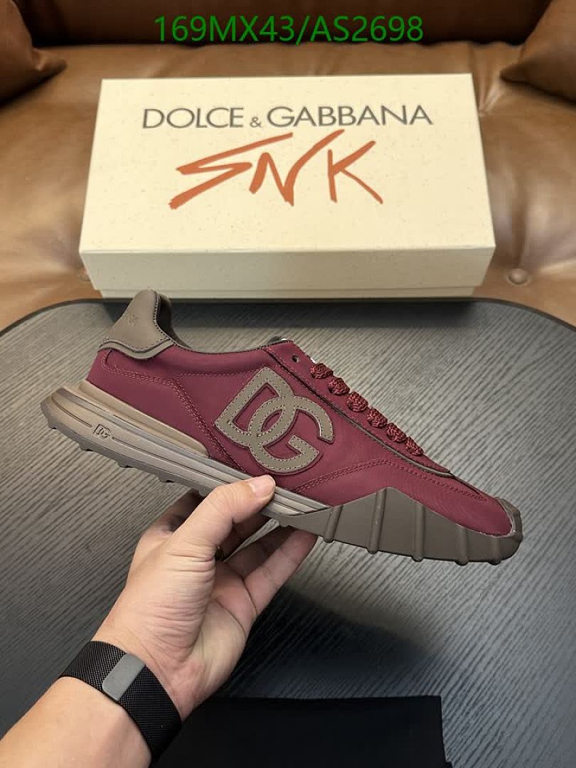 D&G-Men shoes Code: AS2698 $: 169USD