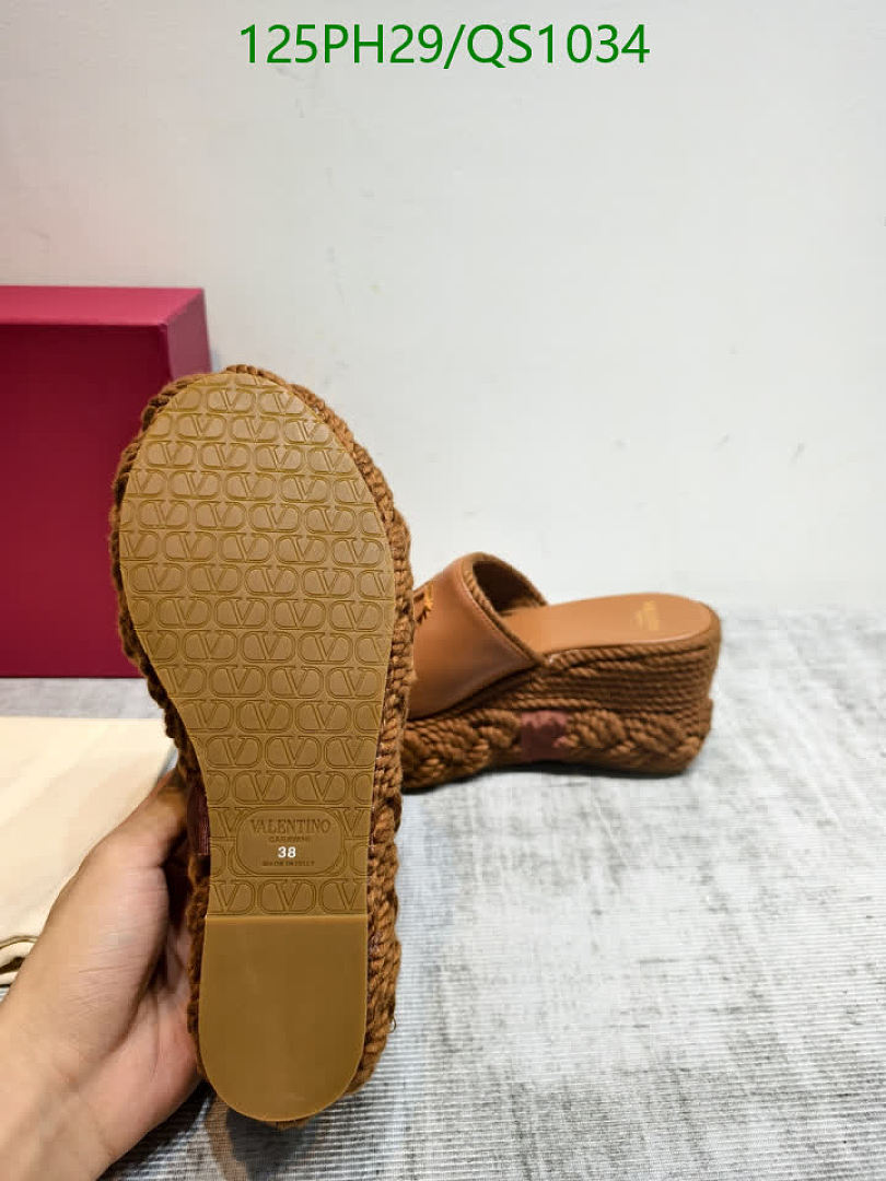 Valentino-Women Shoes Code: QS1034 $: 125USD
