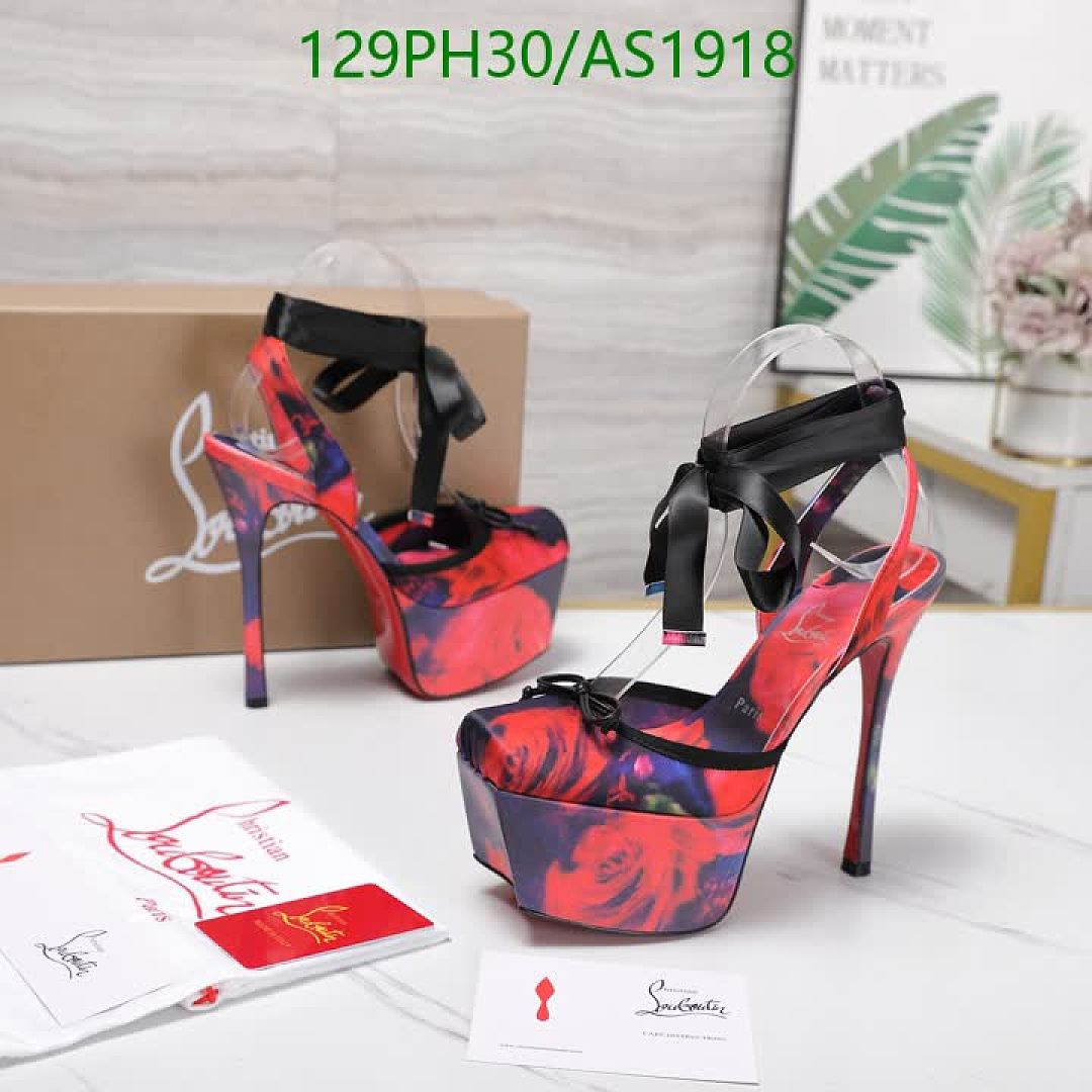 Christian Louboutin-Women Shoes Code: AS1918 $: 129USD