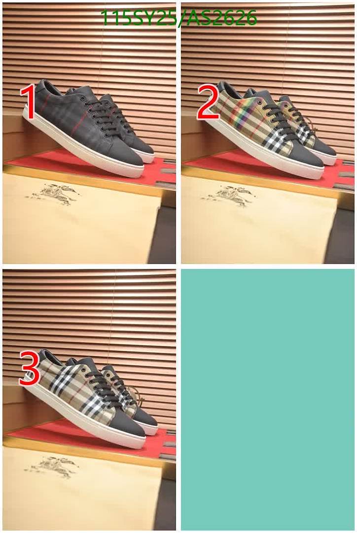 Burberry-Men shoes Code: AS2626 $: 115USD