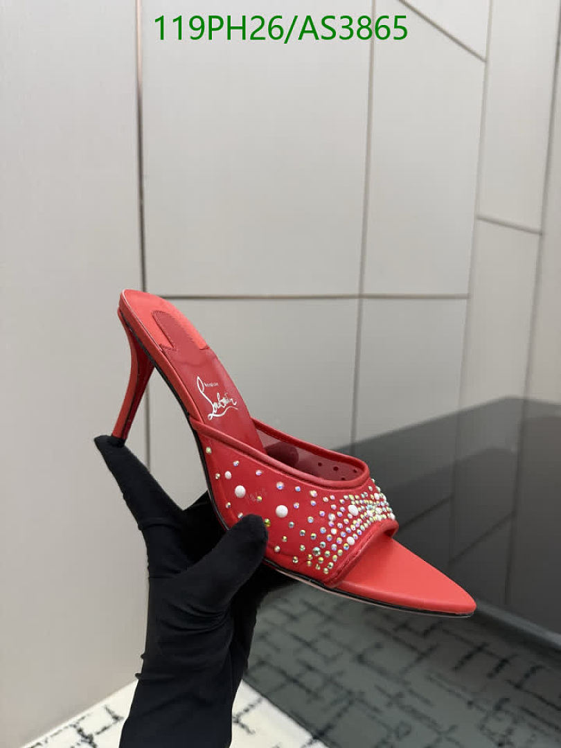 Christian Louboutin-Women Shoes Code: AS3865 $: 119USD