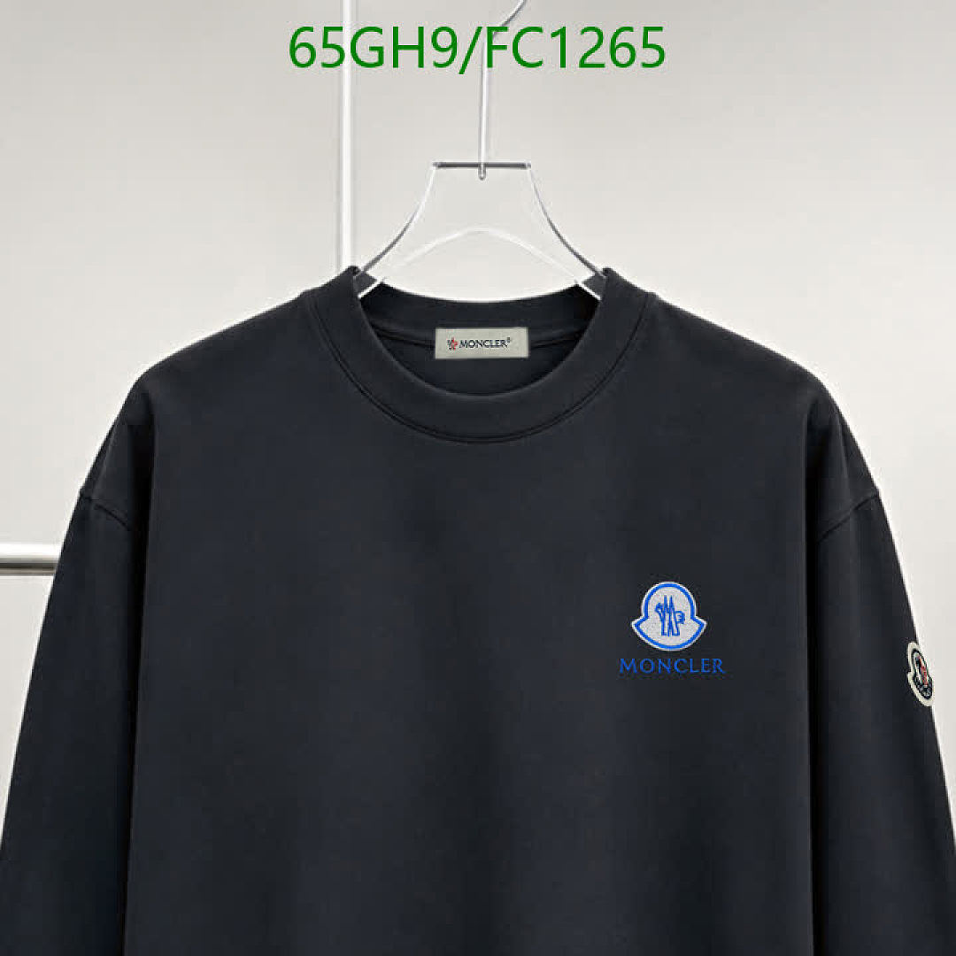 Moncler-Clothing Code: FC1265 $: 65USD