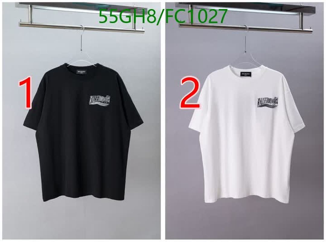 Balenciaga-Clothing Code: FC1027 $: 55USD