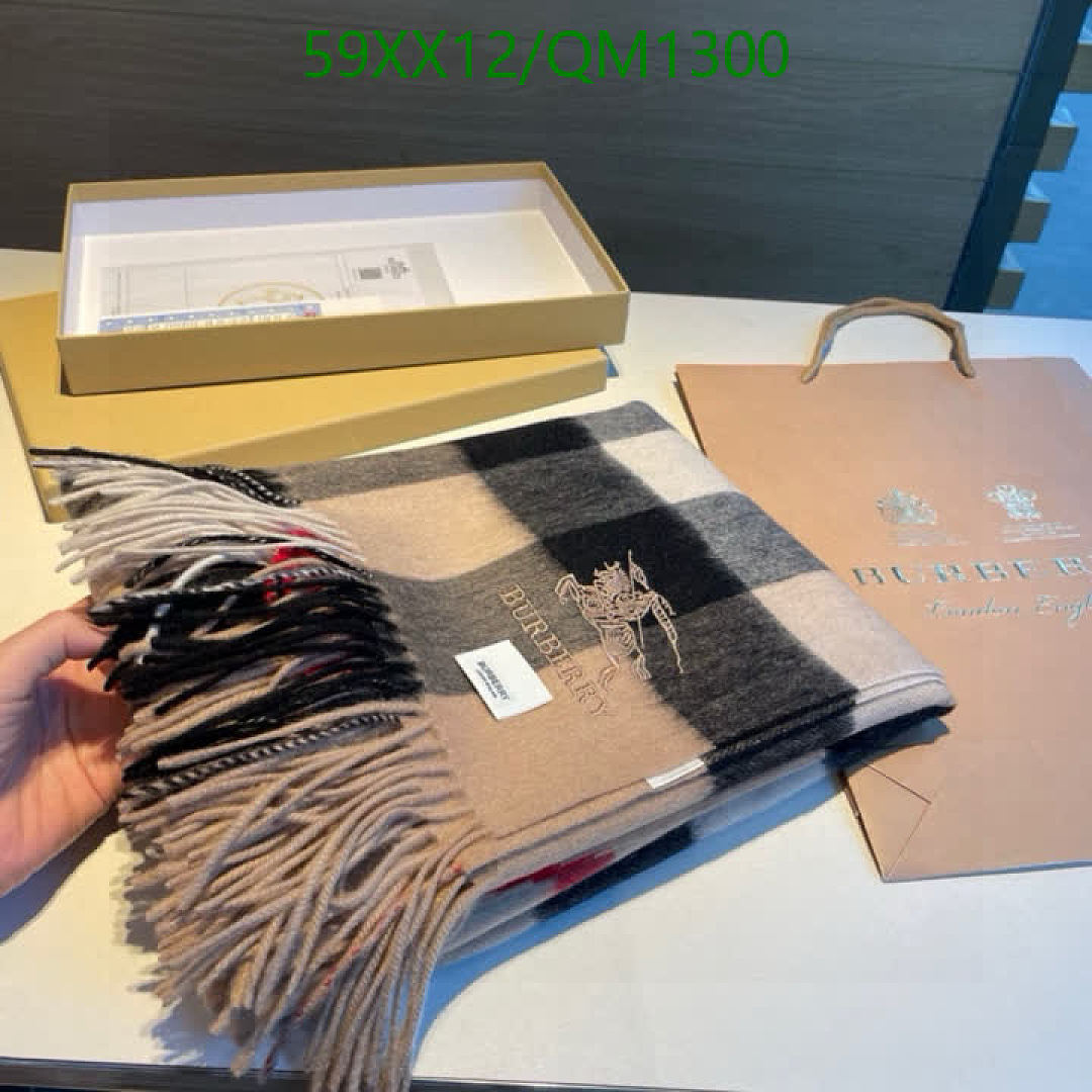 Burberry-Scarves Code: QM1300 $: 59USD