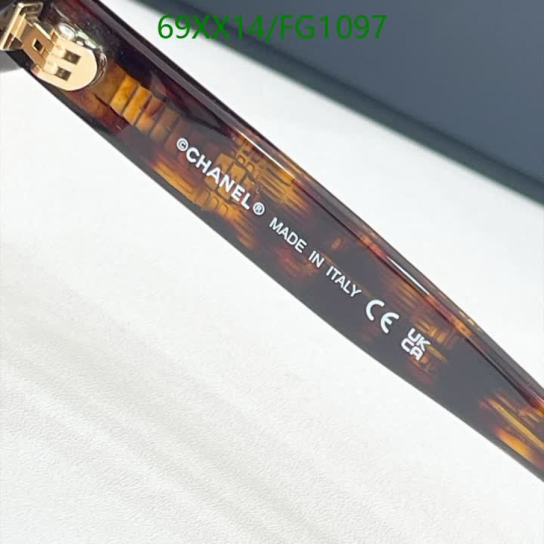 Chanel-Glasses Code: FG1097 $: 69USD