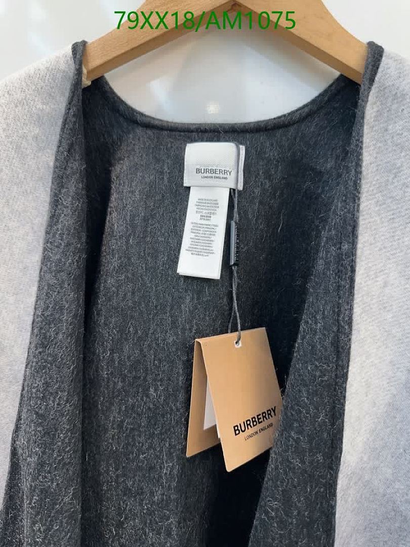 Burberry-Scarves Code: AM1075 $: 79USD