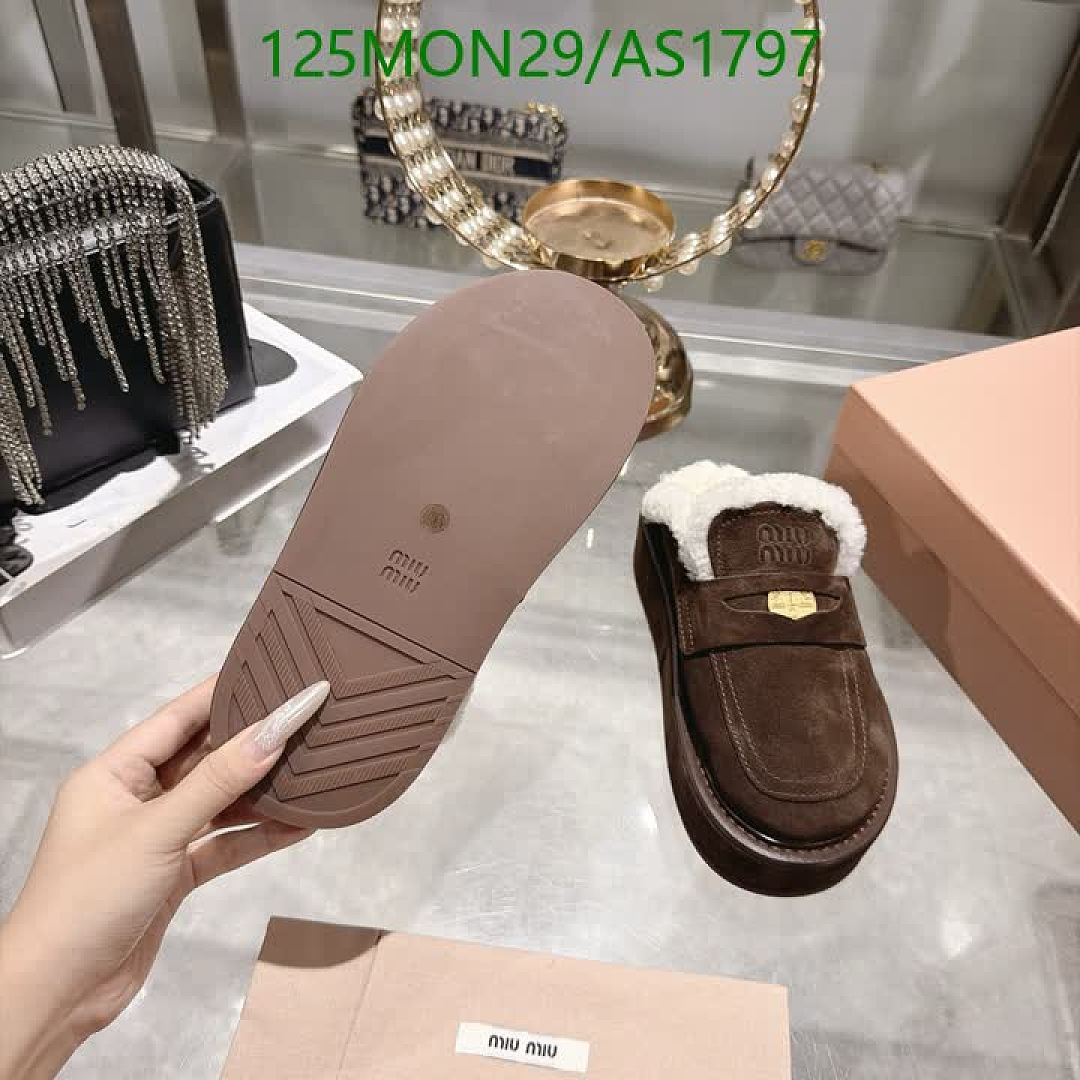 Miu Miu-Women Shoes Code: AS1797 $: 125USD