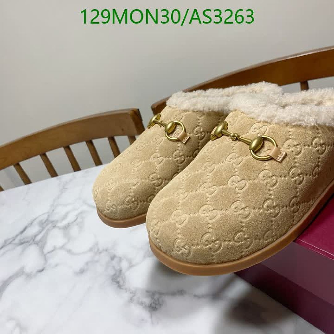 Gucci-Women Shoes Code: AS3263 $: 129USD