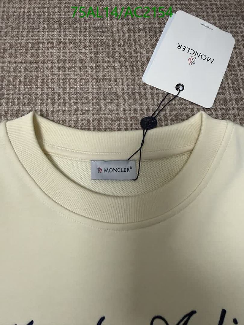 Moncler-Clothing Code: AC2154 $: 75USD