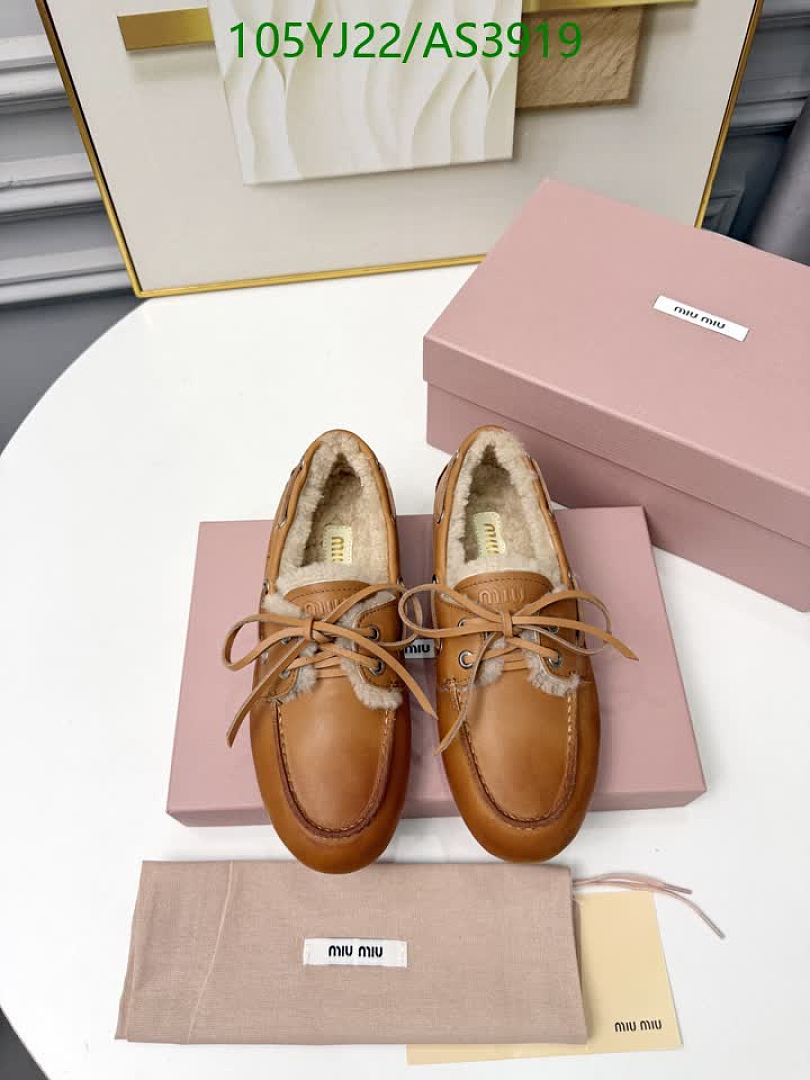 Miu Miu-Women Shoes Code: AS3919 $: 105USD