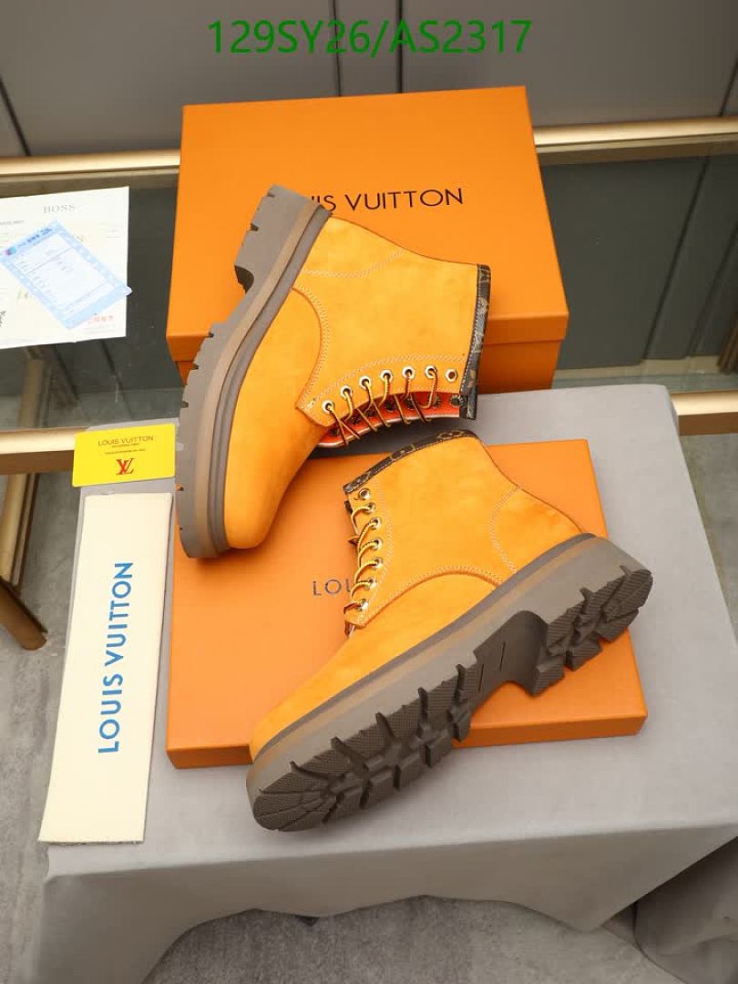 LV-Men shoes Code: AS2317 $: 129USD