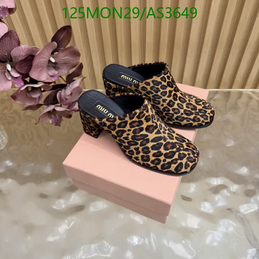 Miu Miu-Women Shoes Code: AS3649 $: 125USD