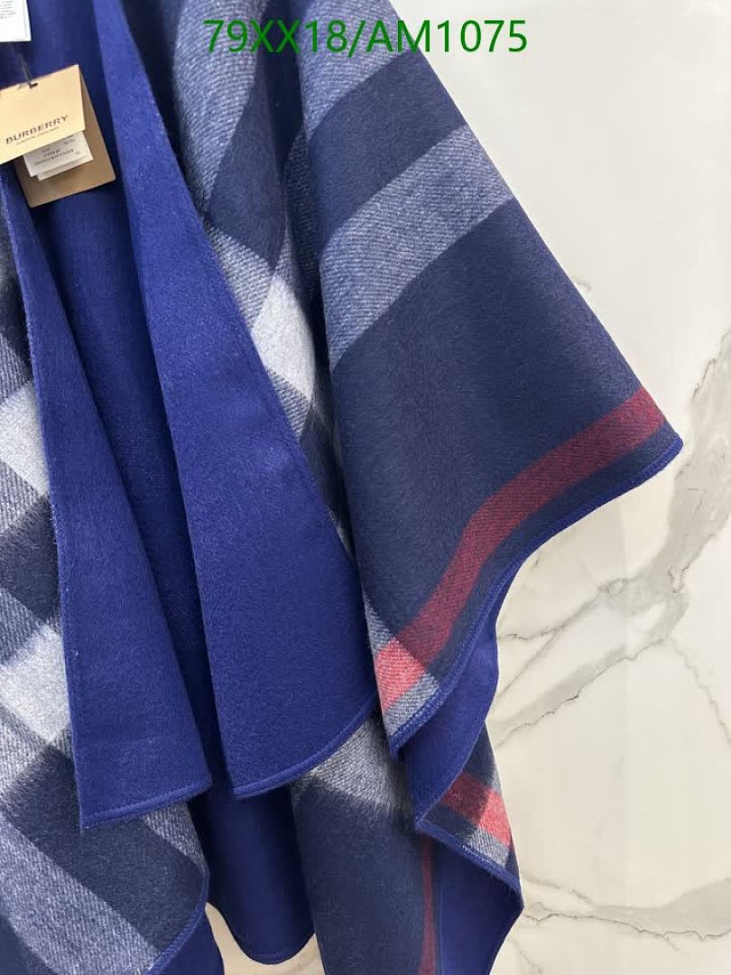 Burberry-Scarves Code: AM1075 $: 79USD