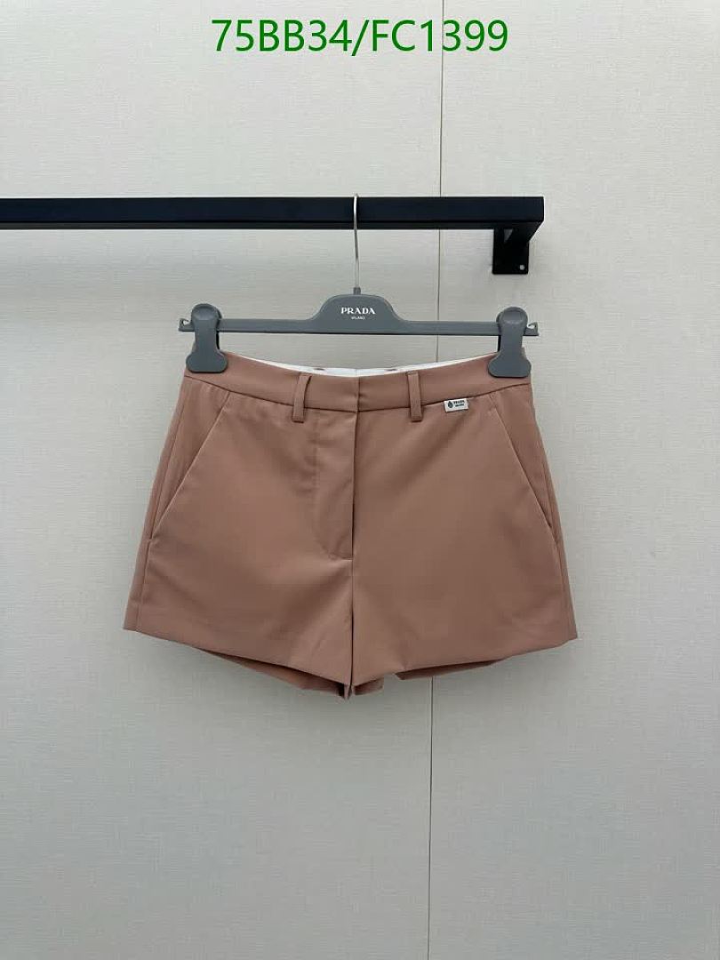 Prada-Clothing Code: FC1399 $: 75USD